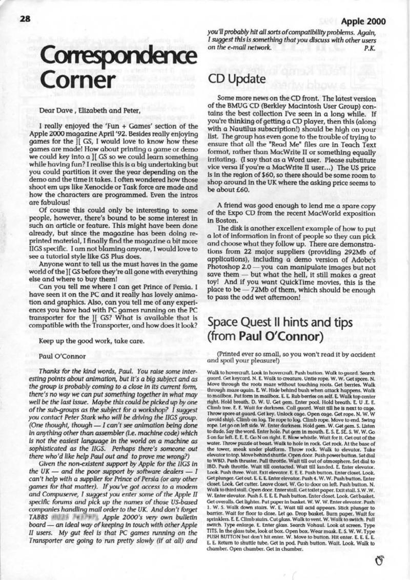 Apple 2000 Vol 7 No. 4 1992 11 BASUG GB — page 30