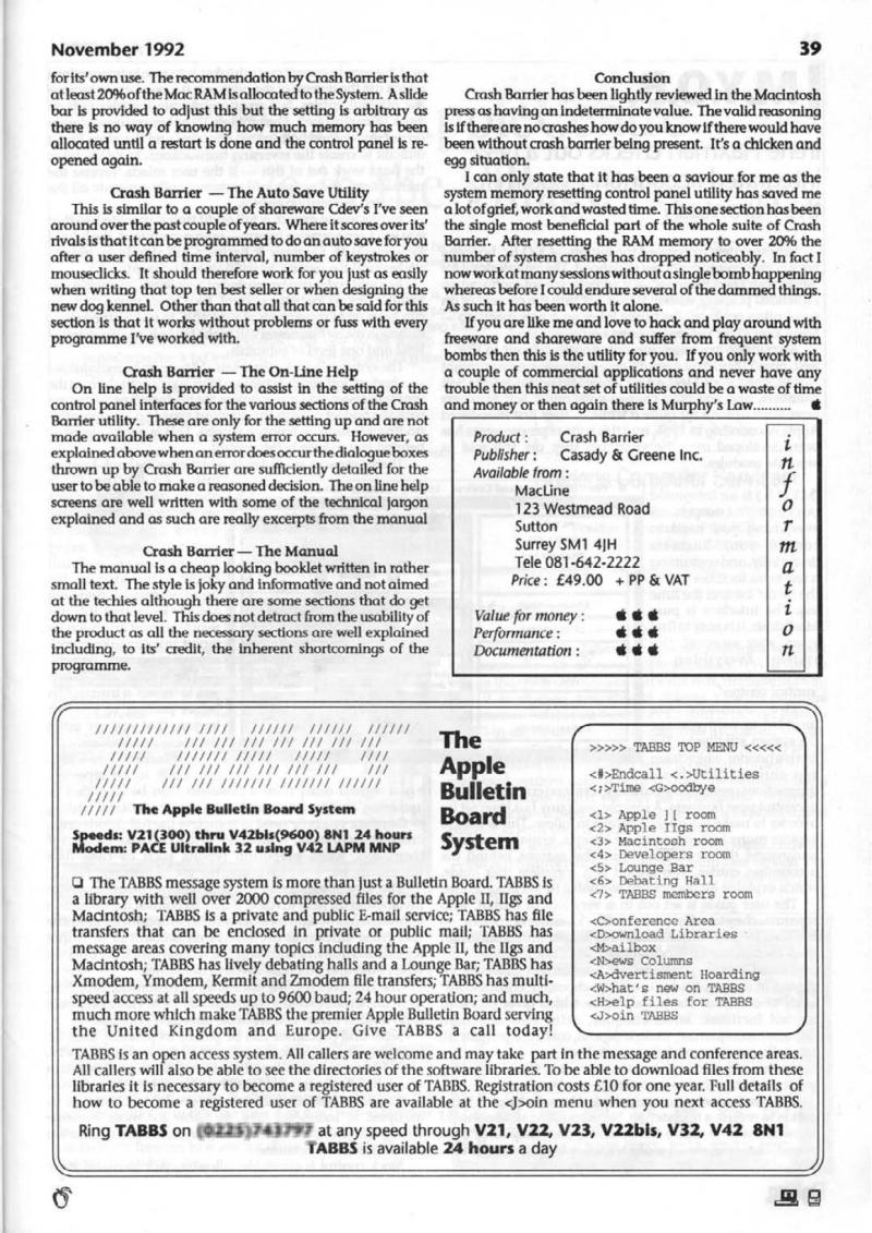 Apple 2000 Vol 7 No. 4 1992 11 BASUG GB — page 41