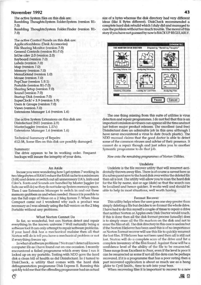 Apple 2000 Vol 7 No. 4 1992 11 BASUG GB — page 45