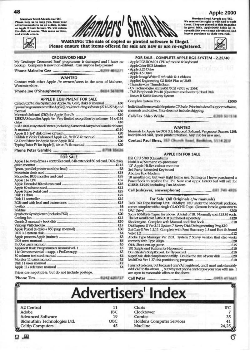 Apple 2000 Vol 7 No. 4 1992 11 BASUG GB — page 50