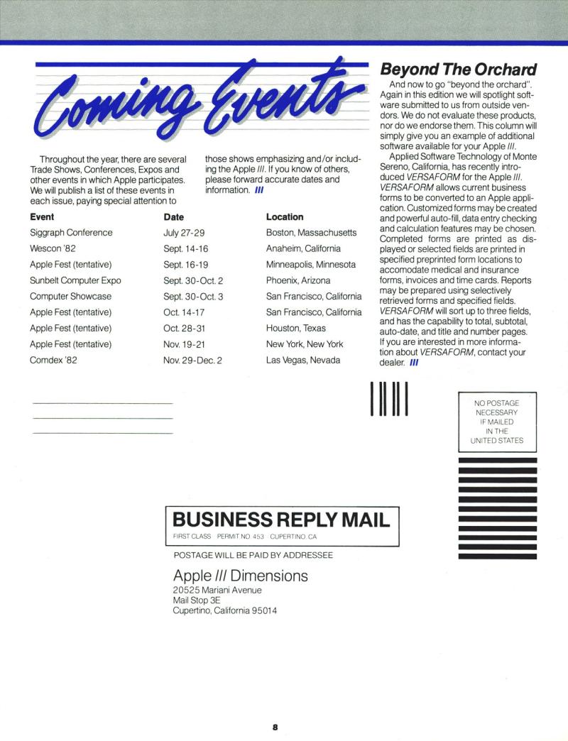 Apple III Dimensions v1n3 — page 8