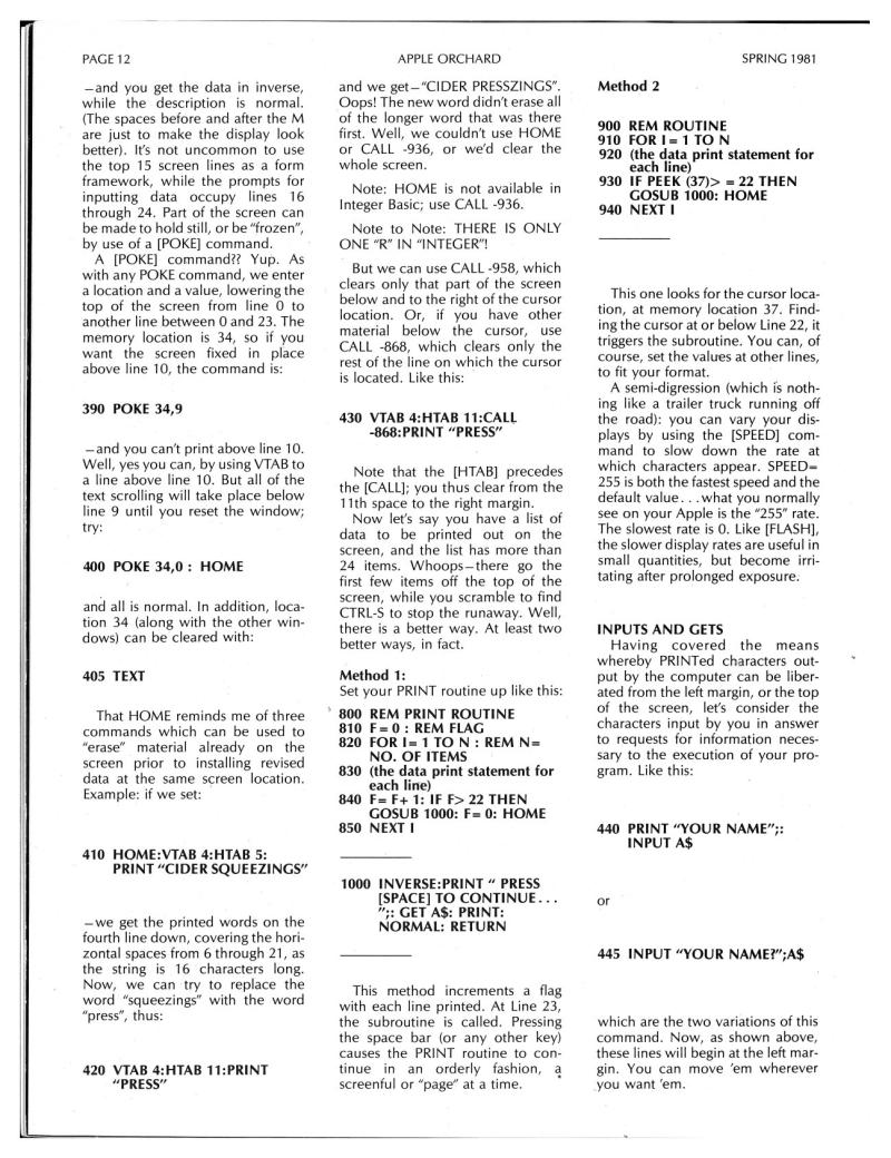 Apple Orchard v2n1 1981 Spring — page 14