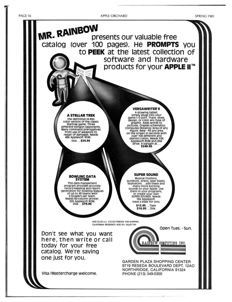 Apple Orchard v2n1 1981 Spring — page 18