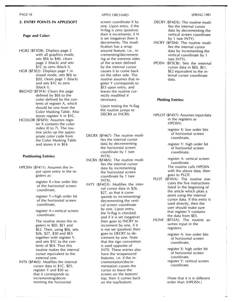 Apple Orchard v2n1 1981 Spring — page 20