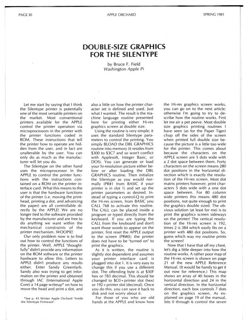 Apple Orchard v2n1 1981 Spring — page 32
