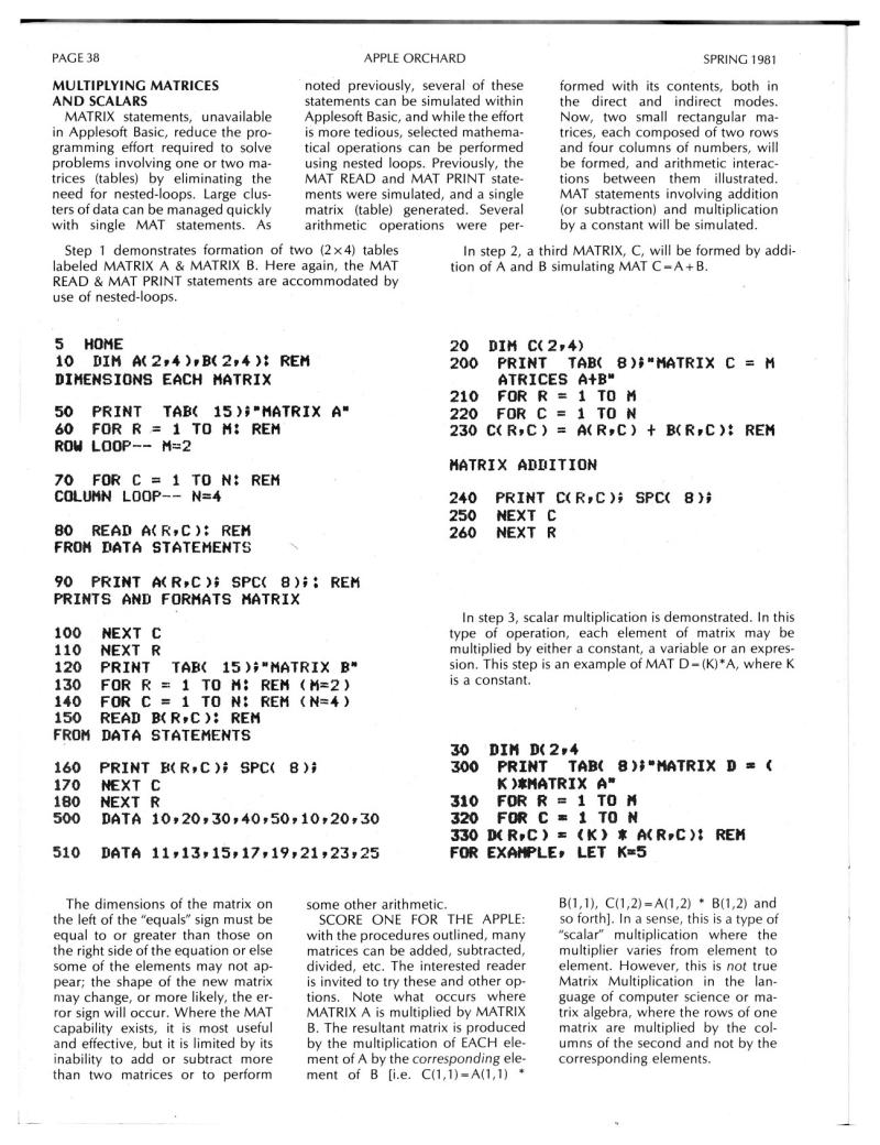 Apple Orchard v2n1 1981 Spring — page 40