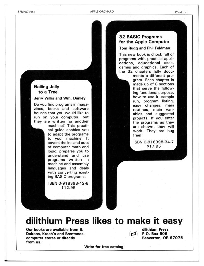 Apple Orchard v2n1 1981 Spring — page 41