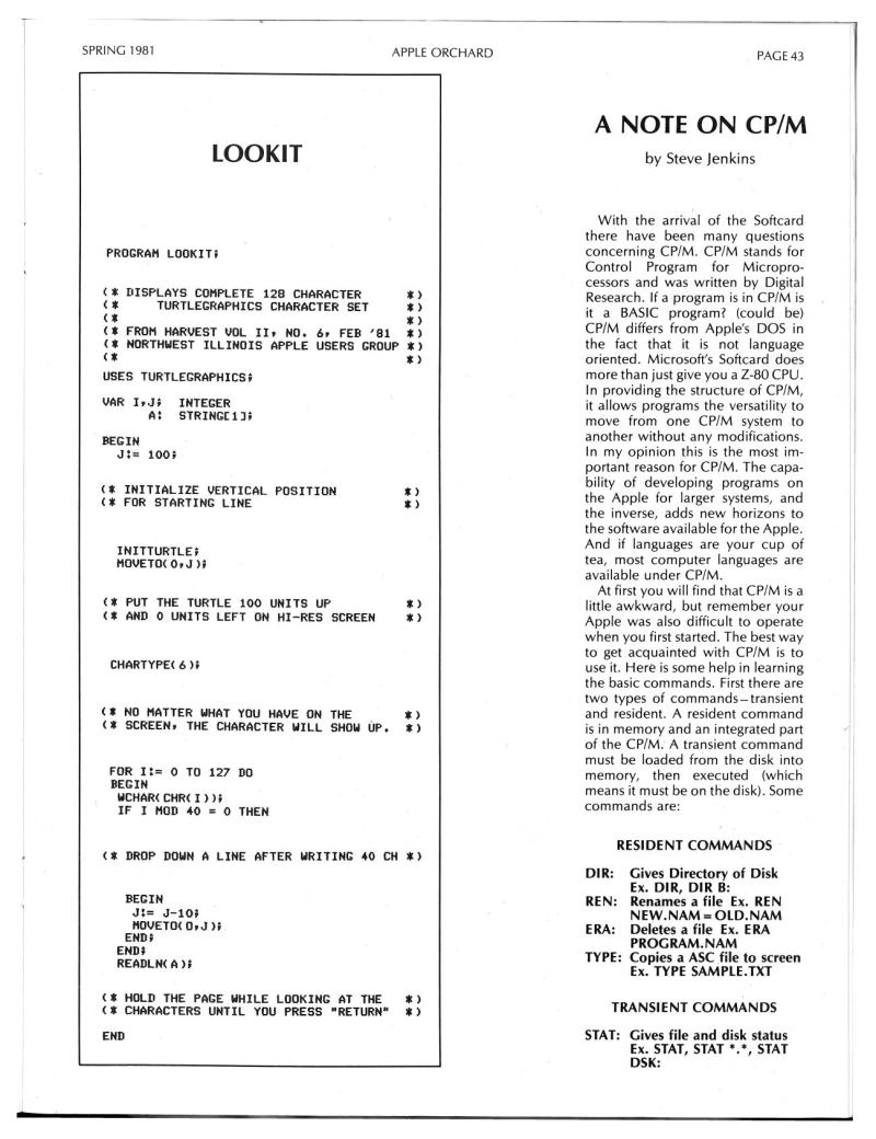 Apple Orchard v2n1 1981 Spring — page 45