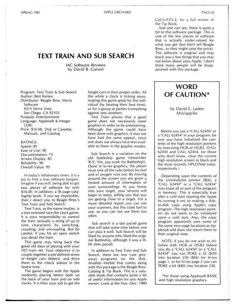 Apple Orchard v2n1 1981 Spring — page 47
