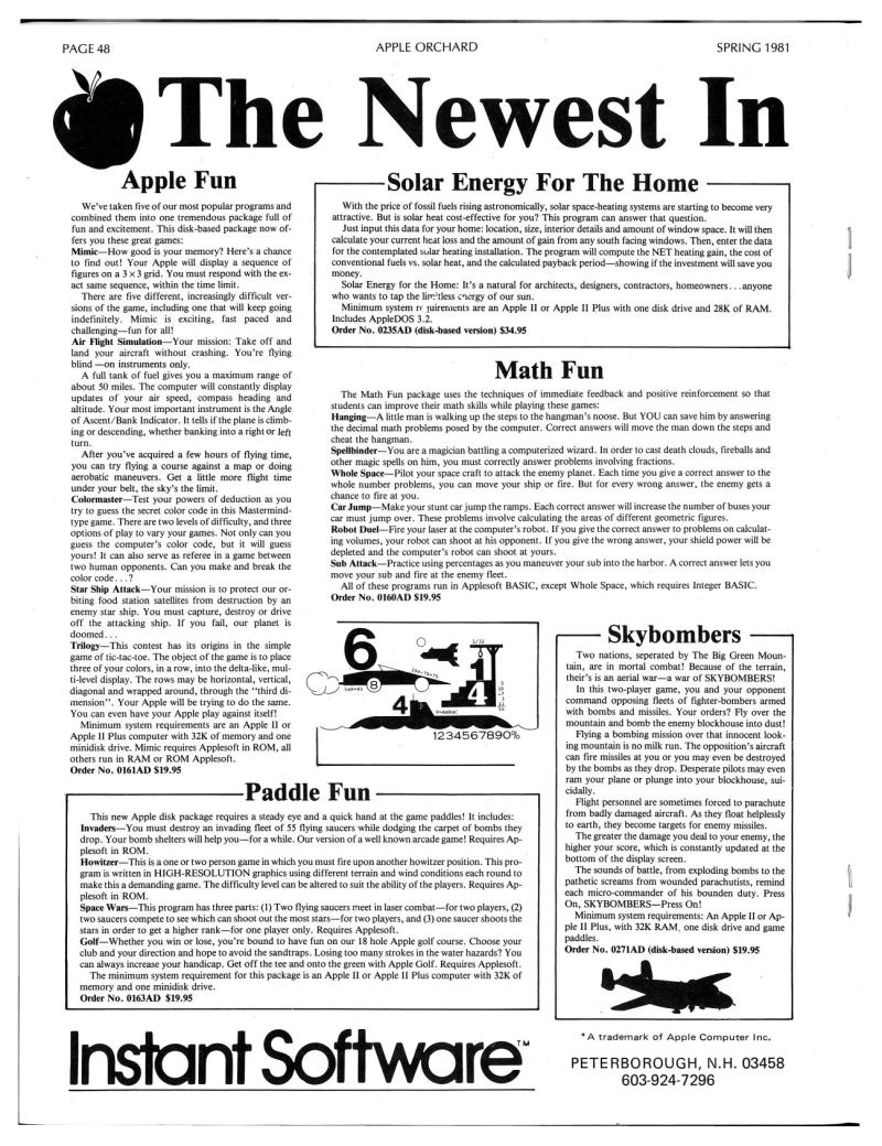 Apple Orchard v2n1 1981 Spring — page 50