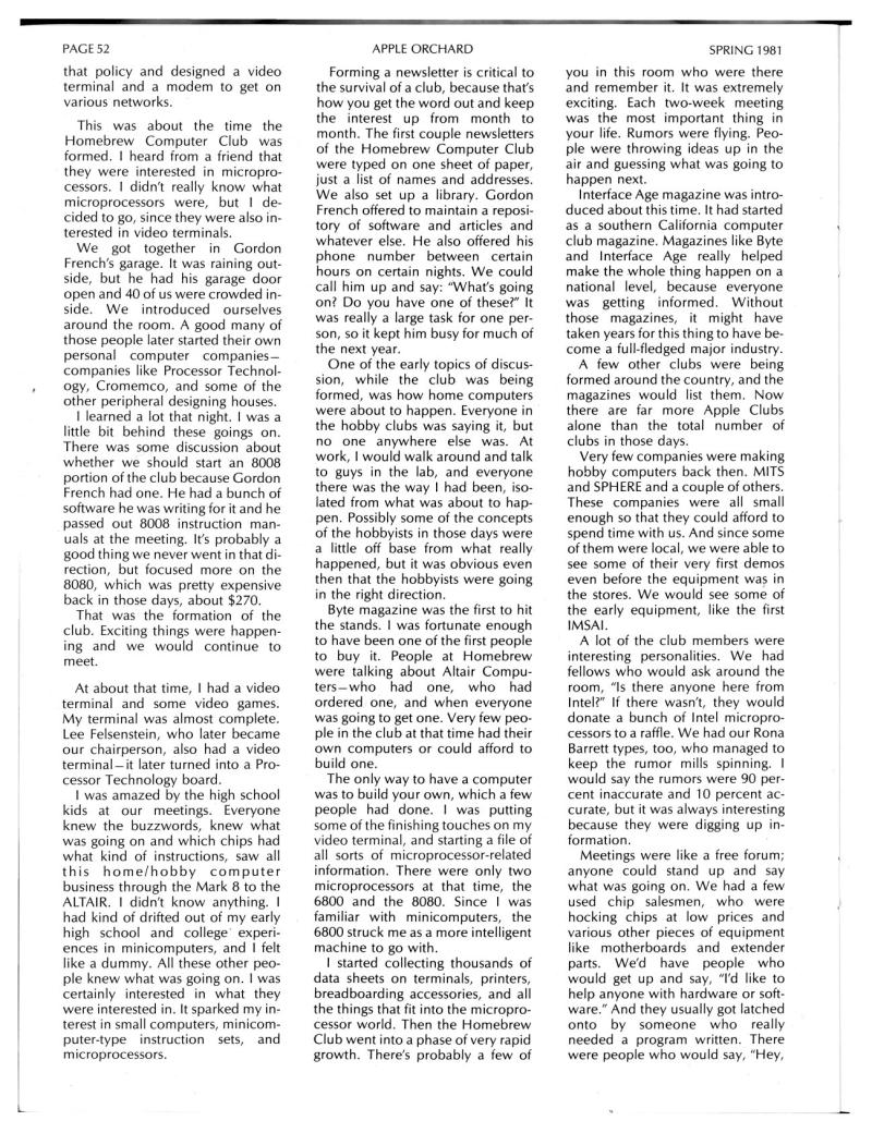 Apple Orchard v2n1 1981 Spring — page 54