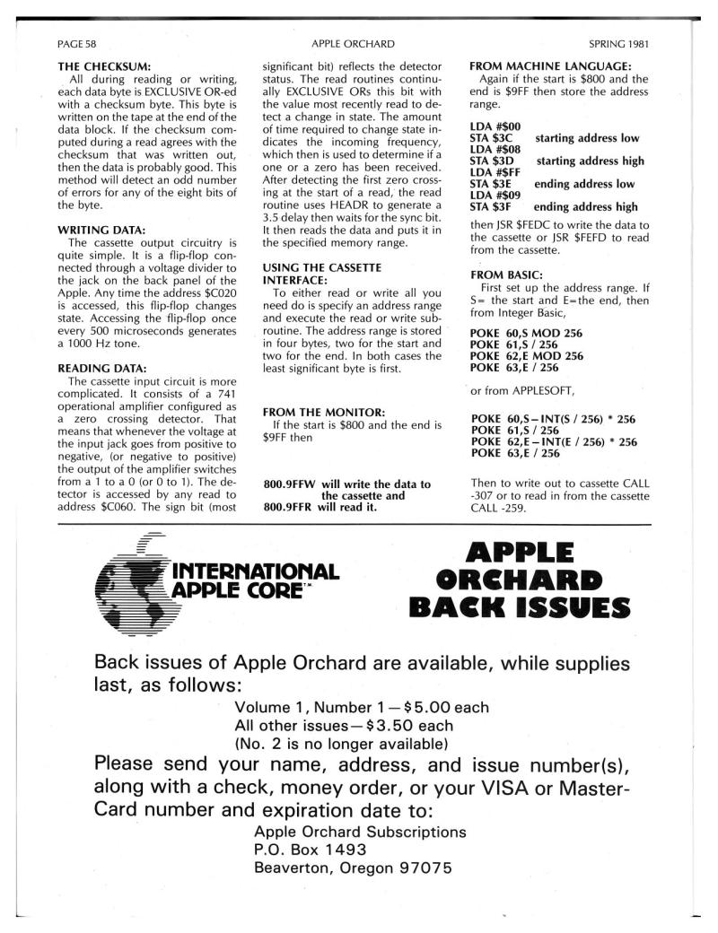 Apple Orchard v2n1 1981 Spring — page 60