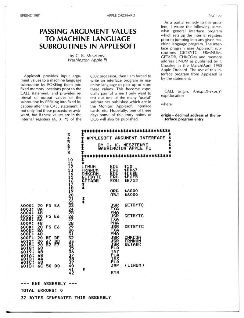 Apple Orchard v2n1 1981 Spring — page 79