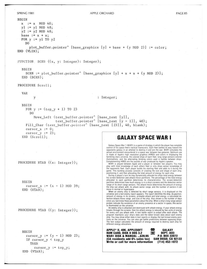 Apple Orchard v2n1 1981 Spring — page 87