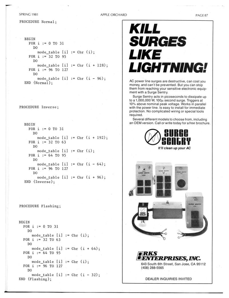 Apple Orchard v2n1 1981 Spring — page 89