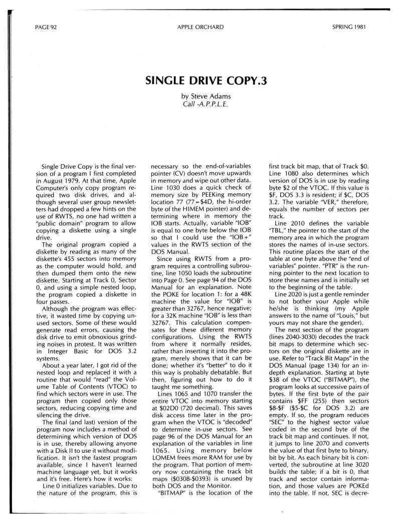 Apple Orchard v2n1 1981 Spring — page 94