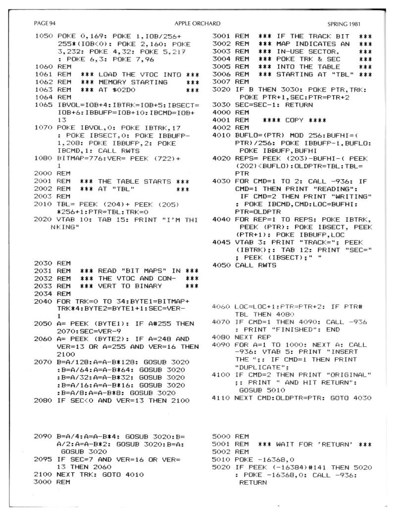 Apple Orchard v2n1 1981 Spring — page 96