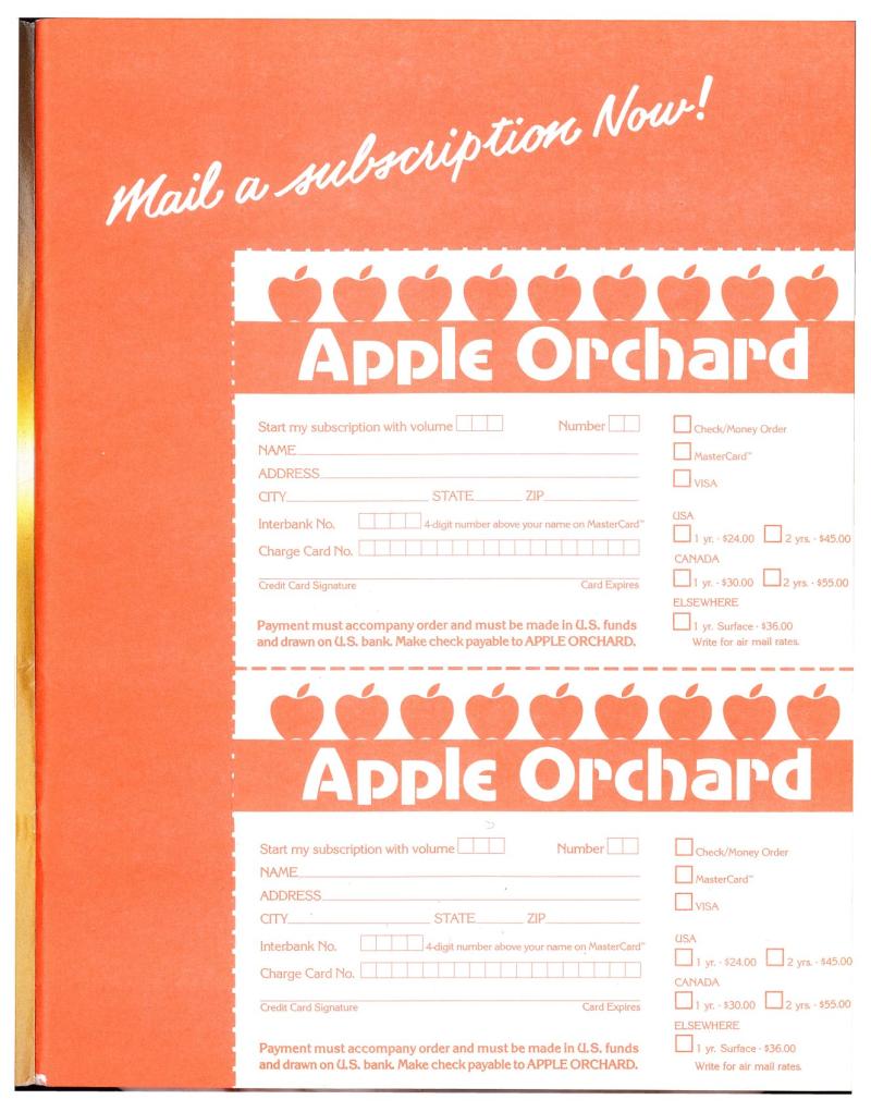 Apple Orchard v4n5 1983 Aug — page 11
