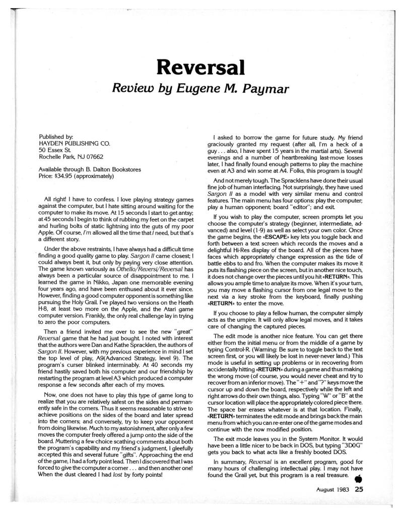 Apple Orchard v4n5 1983 Aug — page 29