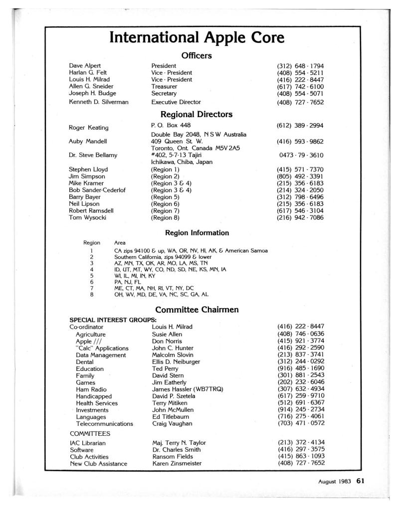 Apple Orchard v4n5 1983 Aug — page 65