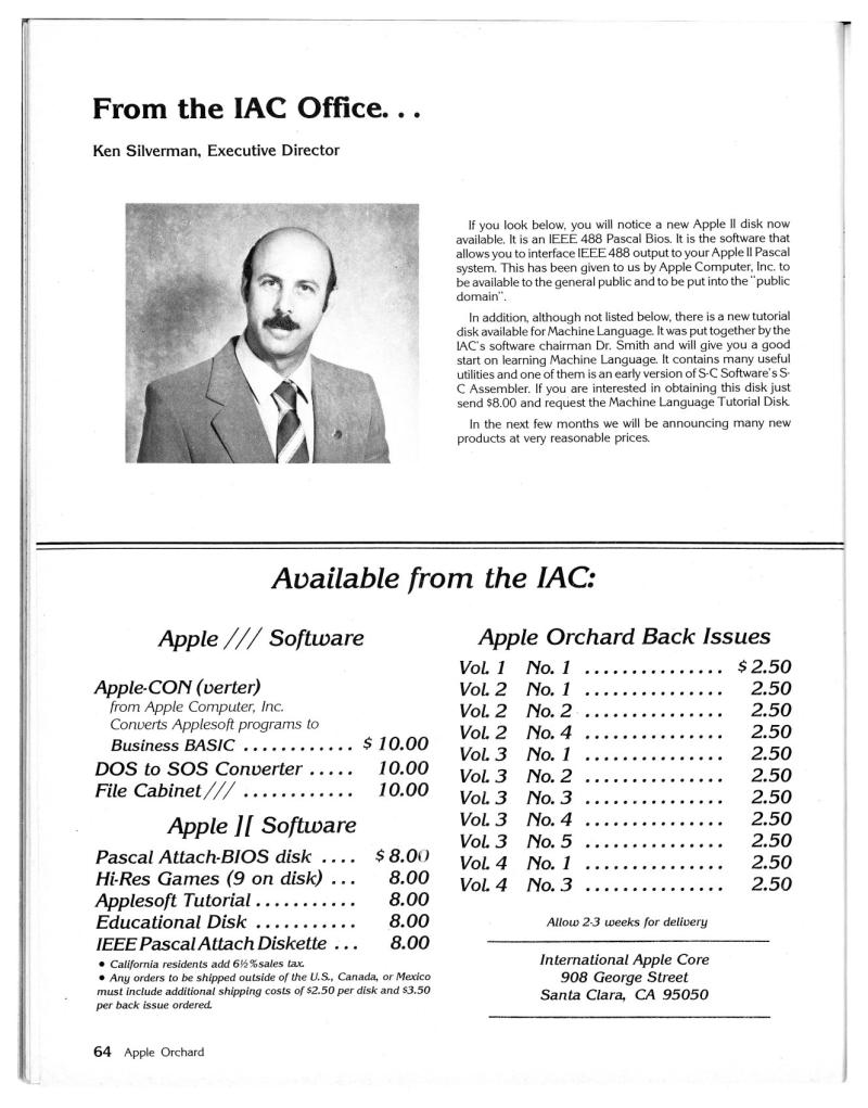 Apple Orchard v4n5 1983 Aug — page 68