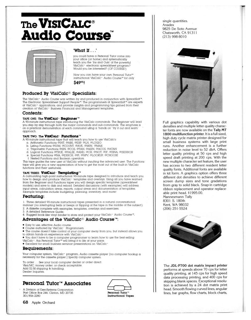 Apple Orchard v4n5 1983 Aug — page 72