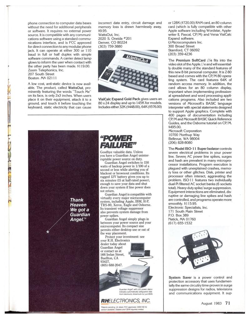 Apple Orchard v4n5 1983 Aug — page 75