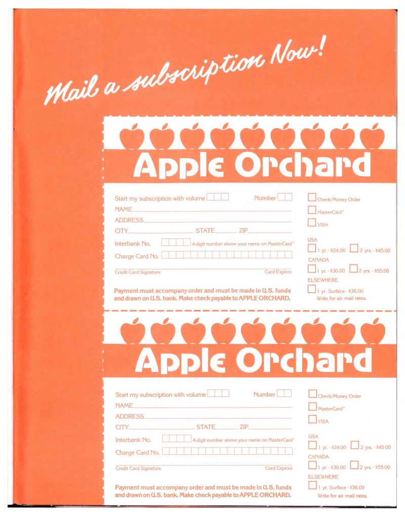 Apple Orchard v4n5 1983 Aug — page 93