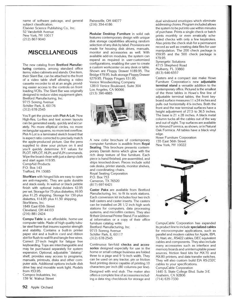 Apple Orchard v4n5 1983 Aug — page 98