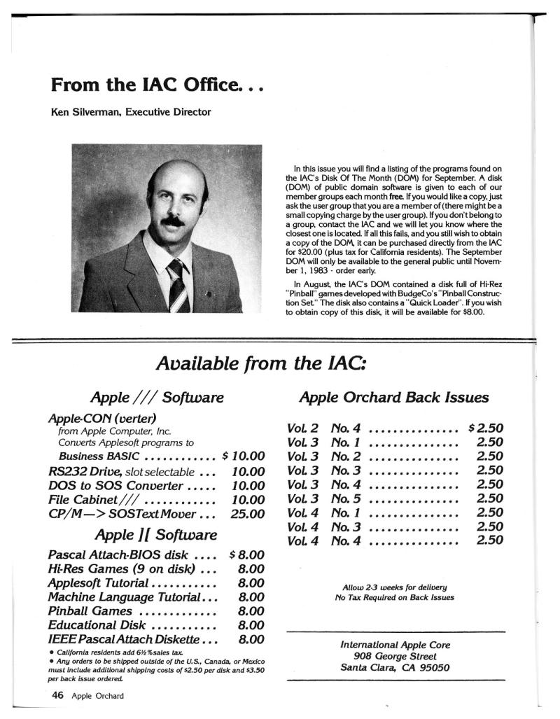 Apple Orchard v4n6 1983 Sep — page 54