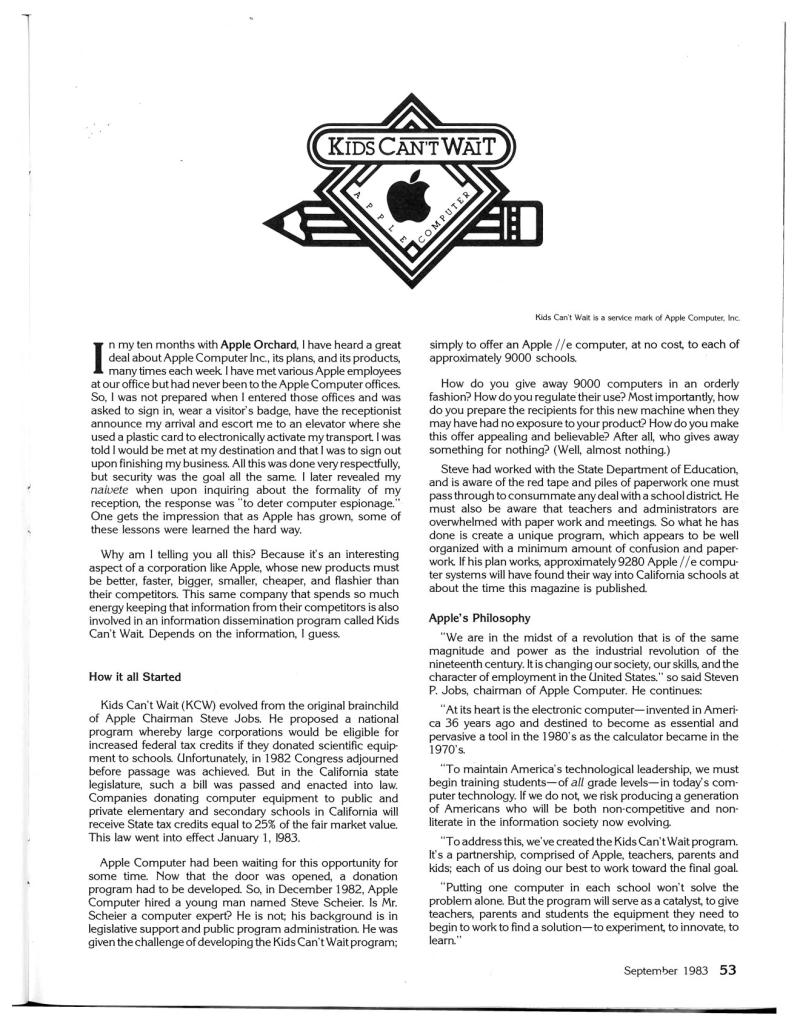 Apple Orchard v4n6 1983 Sep — page 61
