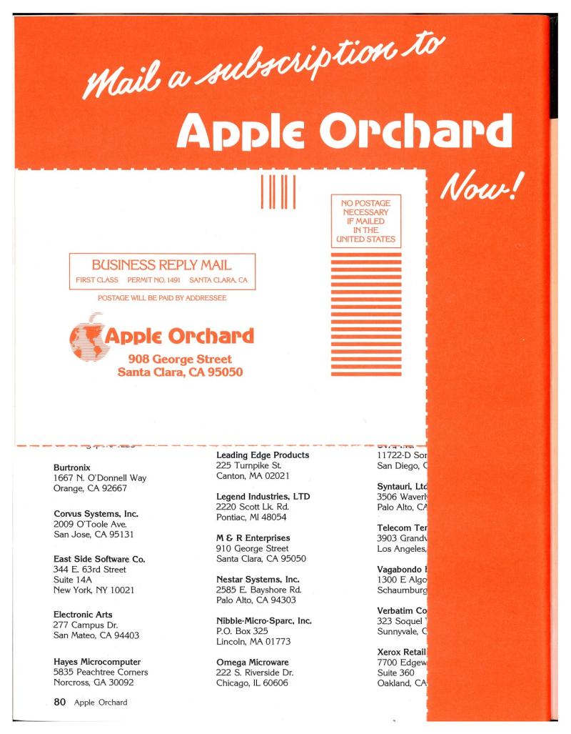 Apple Orchard v4n6 1983 Sep — page 90