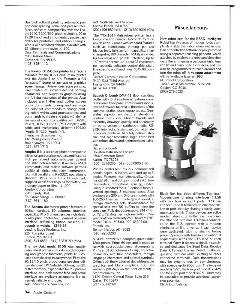 Apple Orchard v4n6 1983 Sep — page 104