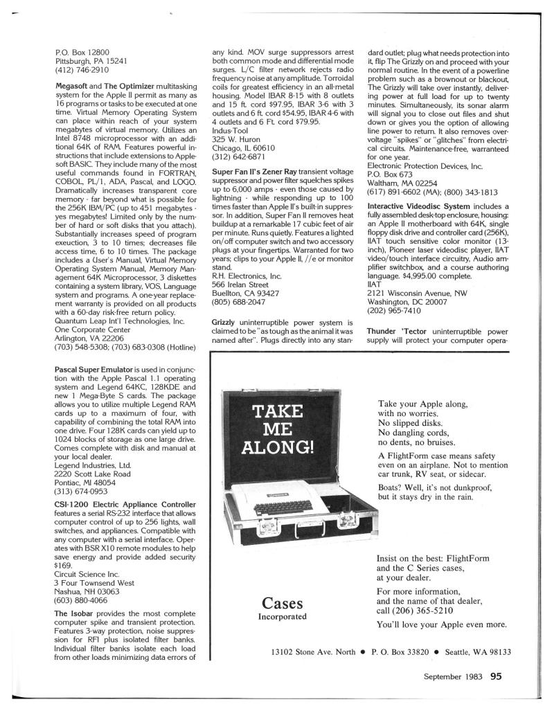 Apple Orchard v4n6 1983 Sep — page 105