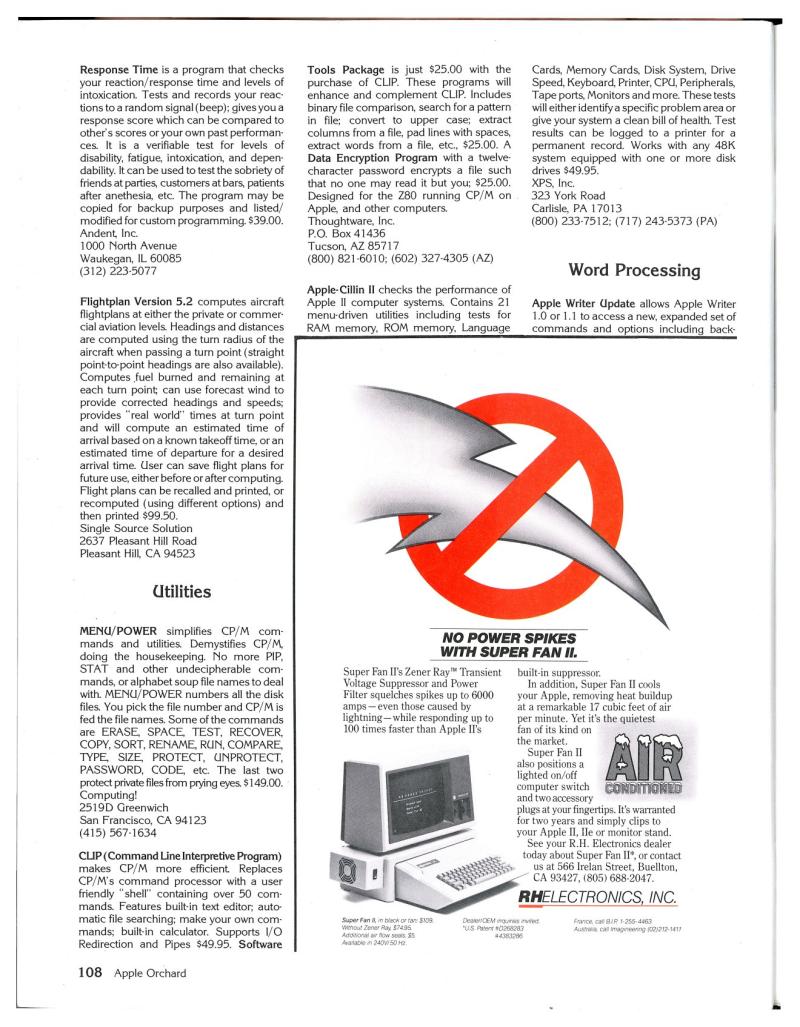 Apple Orchard v4n6 1983 Sep — page 118