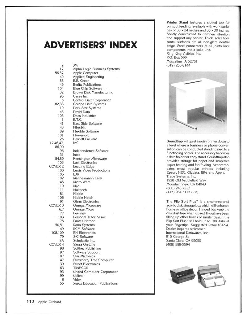 Apple Orchard v4n6 1983 Sep — page 122