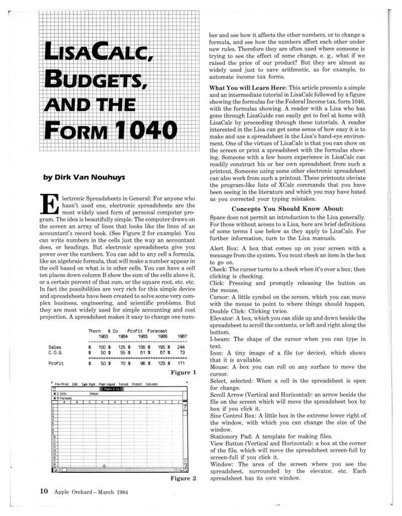 Apple Orchard v5n3 1984 Mar — page 14