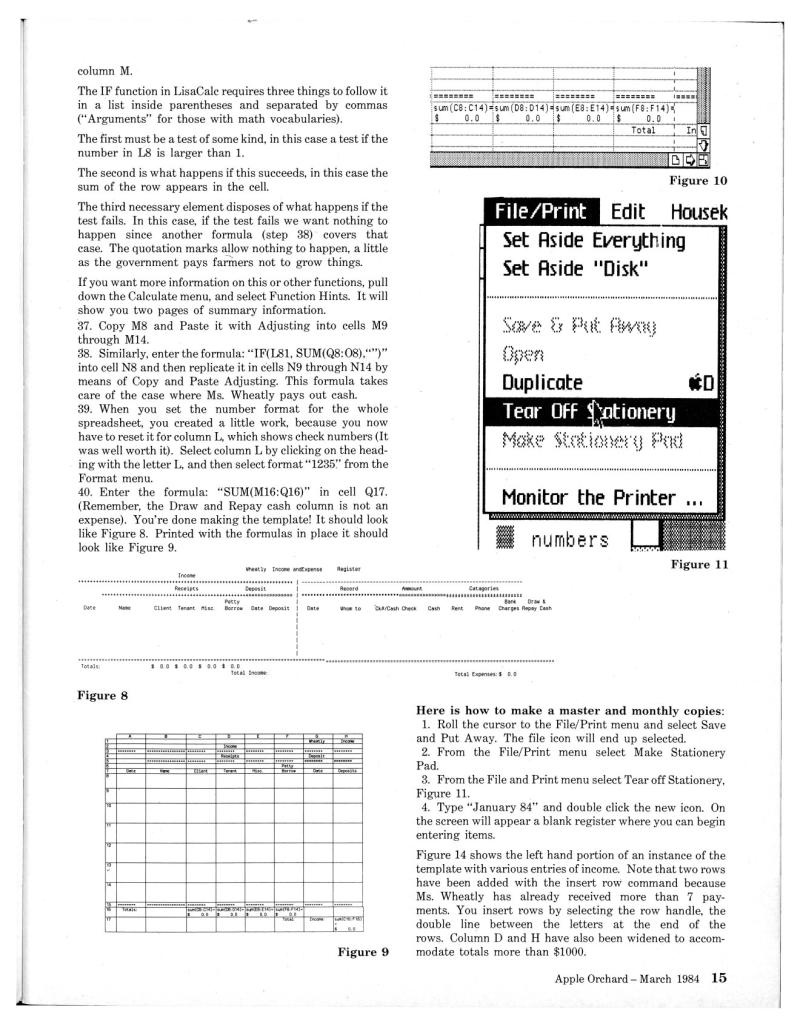 Apple Orchard v5n3 1984 Mar — page 19