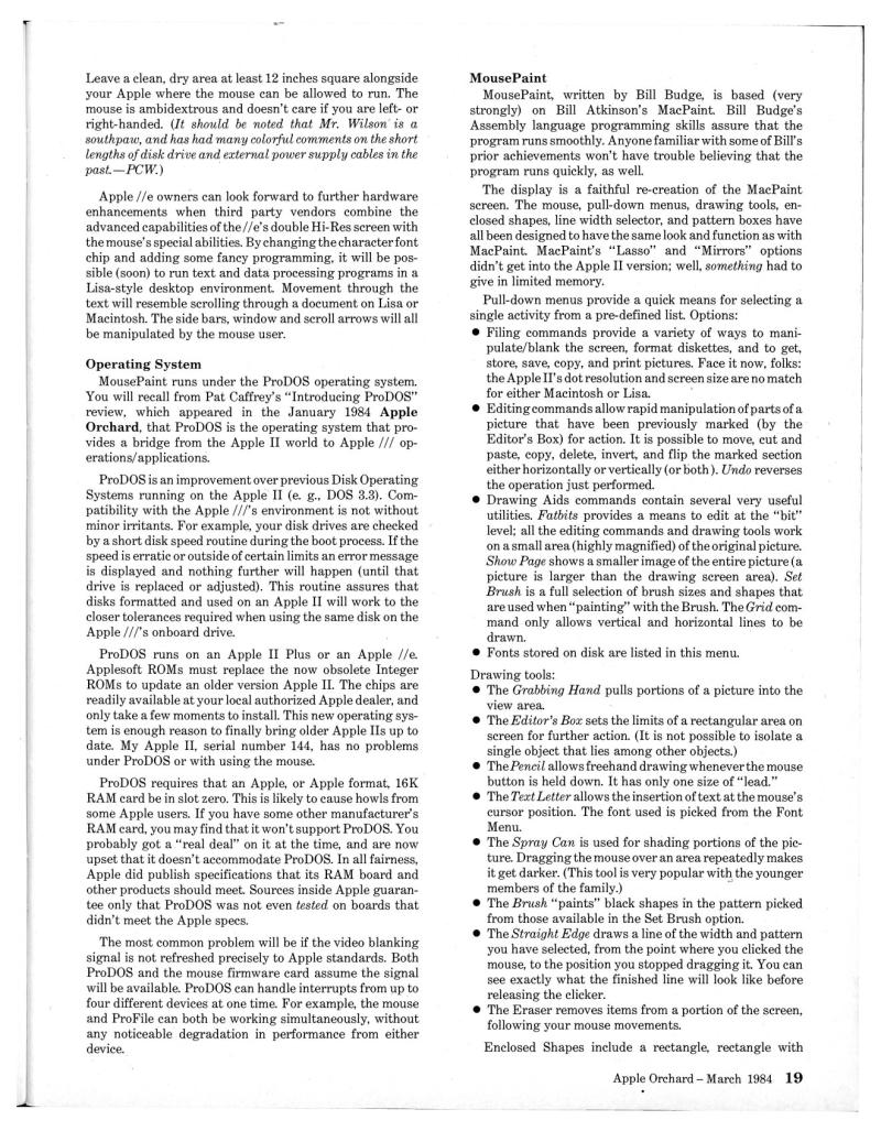 Apple Orchard v5n3 1984 Mar — page 23