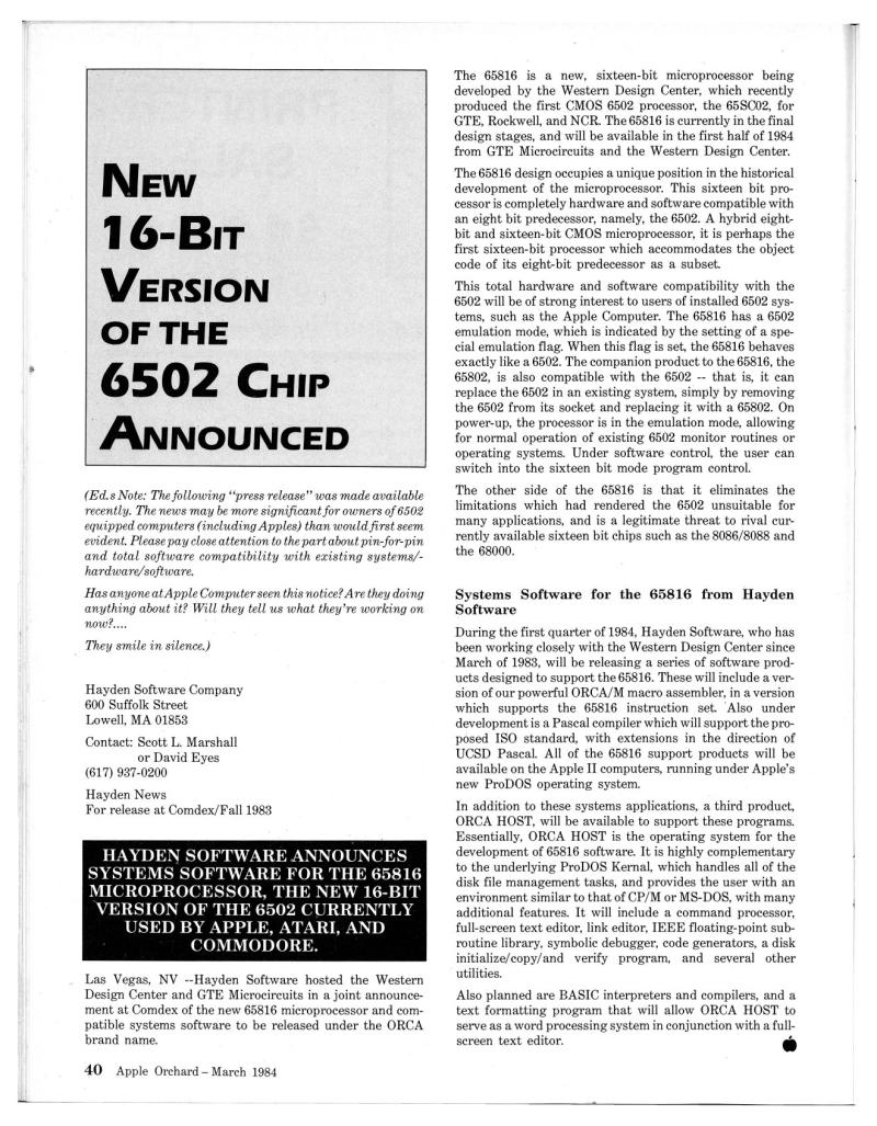 Apple Orchard v5n3 1984 Mar — page 44