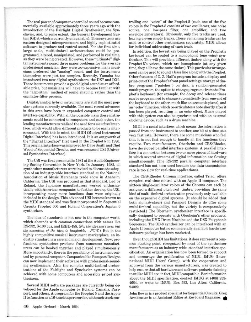 Apple Orchard v5n3 1984 Mar — page 50