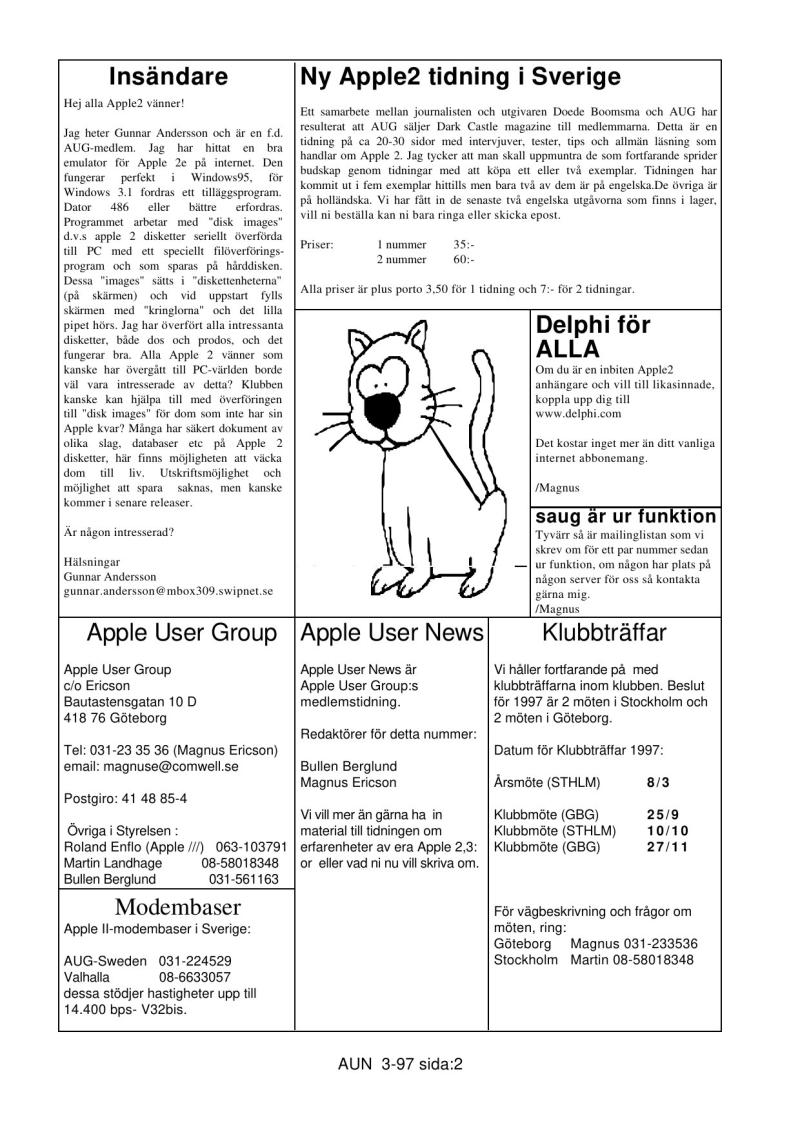 Apple User News 3 97 — page 2