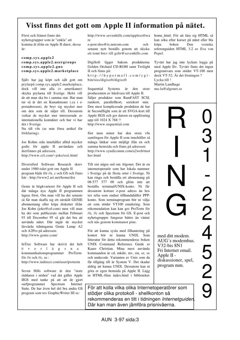 Apple User News 3 97 — page 3