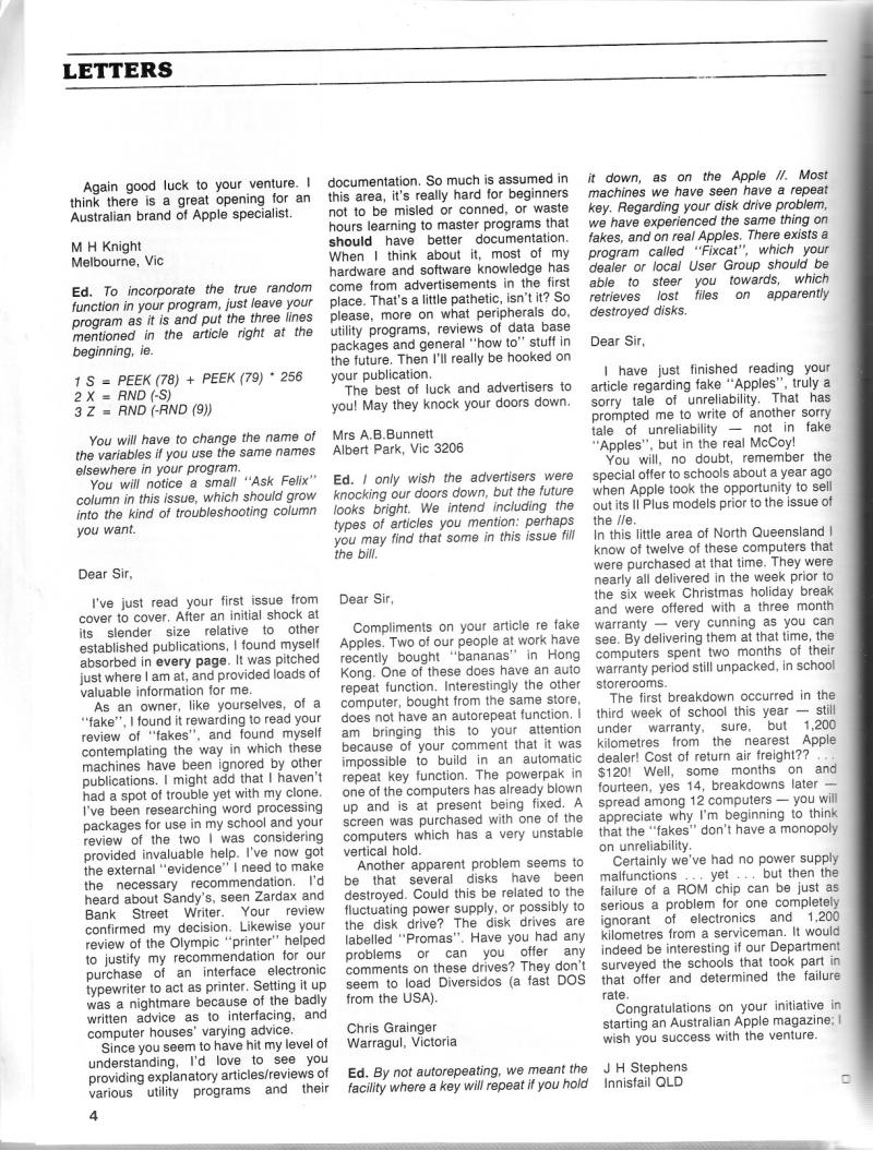 Australian Apple Review The Vol 1 No 2 1983 12 Gareth Powell AU — page 6