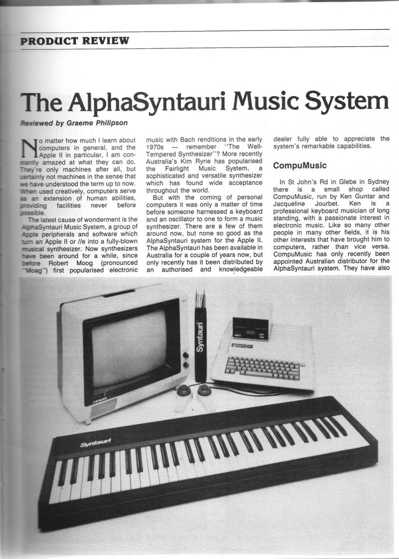 Australian Apple Review The Vol 1 No 2 1983 12 Gareth Powell AU — page 9
