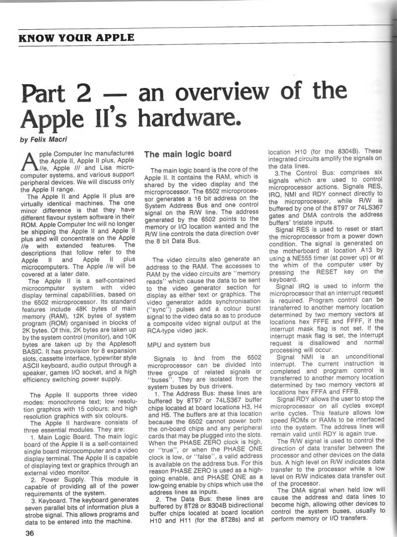 Australian Apple Review The Vol 1 No 2 1983 12 Gareth Powell AU — page 38