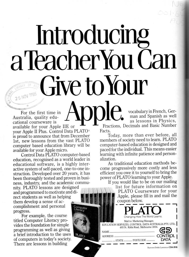 Australian Apple Review The Vol 1 No 2 1983 12 Gareth Powell AU — page 44