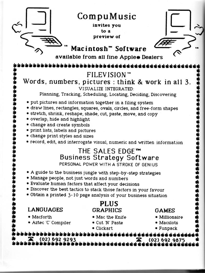 Australian Apple Review The Vol 1 No 8 1984 09 Gareth Powell AU — page 2