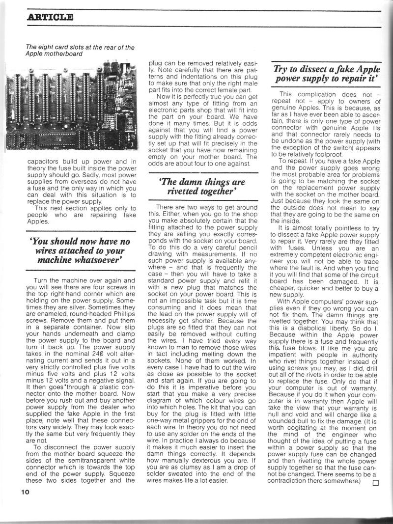 Australian Apple Review The Vol 1 No 8 1984 09 Gareth Powell AU — page 12