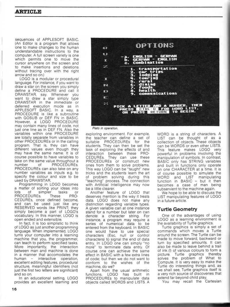 Australian Apple Review The Vol 1 No 8 1984 09 Gareth Powell AU — page 18